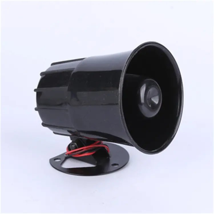 Waterproof Professional 8 Ohm 20W Car Siren Alarm Horn Speaker Plastic Alarm Super Loud Car Horn for Universal Car