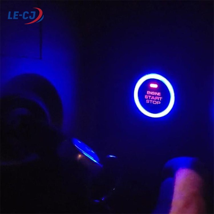 Universal One Button Start Stop Car One Button Start Button Use for Car Alarm