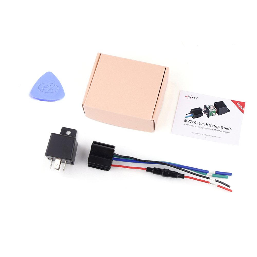 MiCODUS MV720 Car Alarm System Speed Alert Geofence Cut Off Fuel Navigation GPS Tracking Device Logiciel Mini GPS Traceur