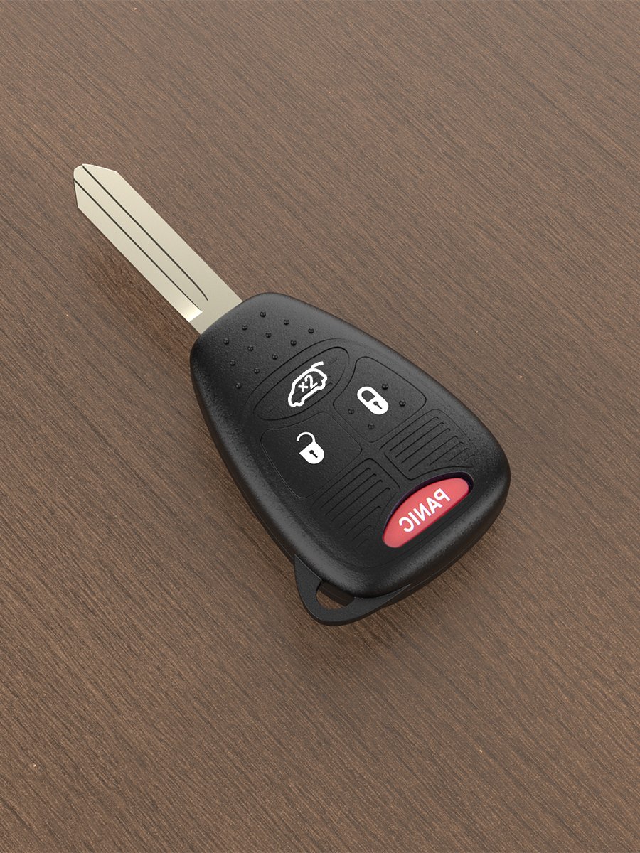 MS 3+1 Buttons Remote Car Key 315MHZ ID46 Chip FCCID:OHT692427AA OHT692713AA Pn 56040649 05175789AA Auto Transponder Blank Key