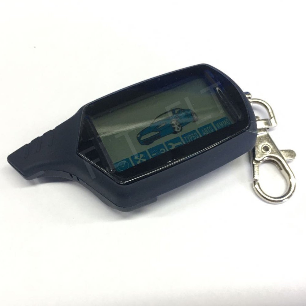 Russian Version HOT Seller Two Way Car Alarm System with Engine Start LCD Remote Control Suitable for FLT or A91