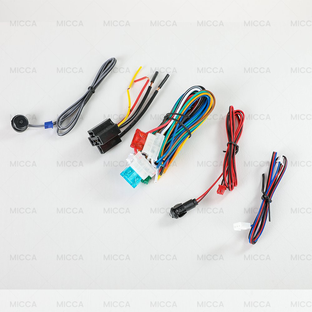 N4 MICCA Hopping Code Car Alarm System 100% Anti-Scan External Shock Sensor Car Alarm