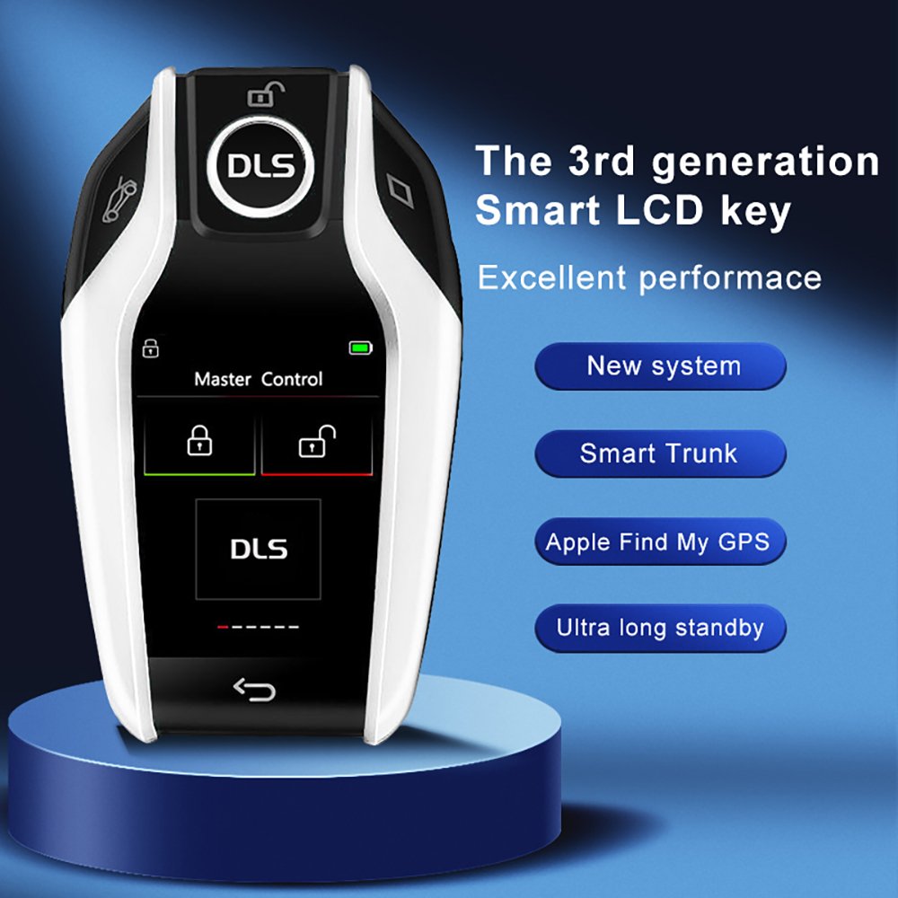 Universal Smart Remote Control Key Lcd Display for Keyless Entry System Car