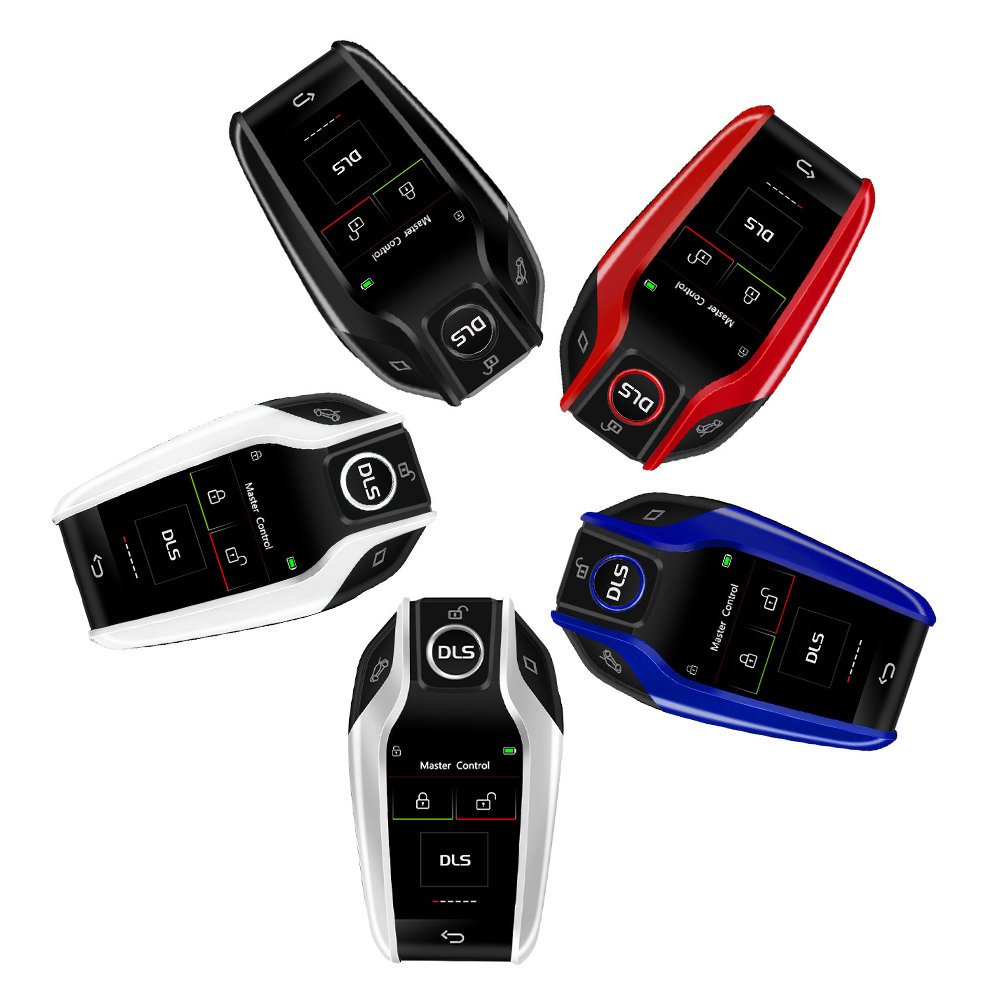 Universal Smart Remote Control Key Lcd Display for Keyless Entry System Car