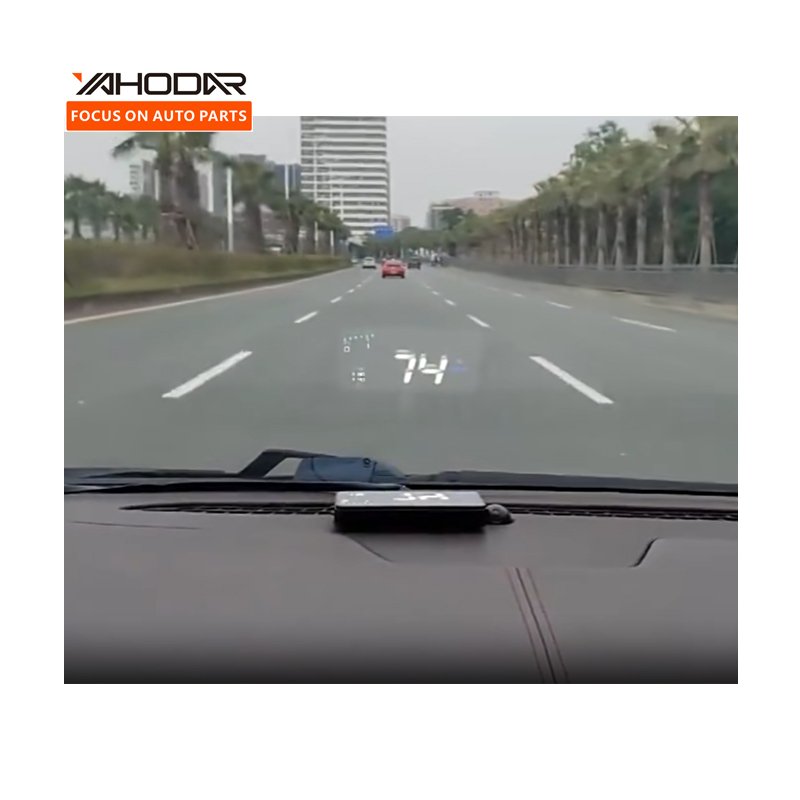 Clearly Car Universal Accessories 3.5 Inch Head up Projector Display Inverted Reflection HUD Cars Display