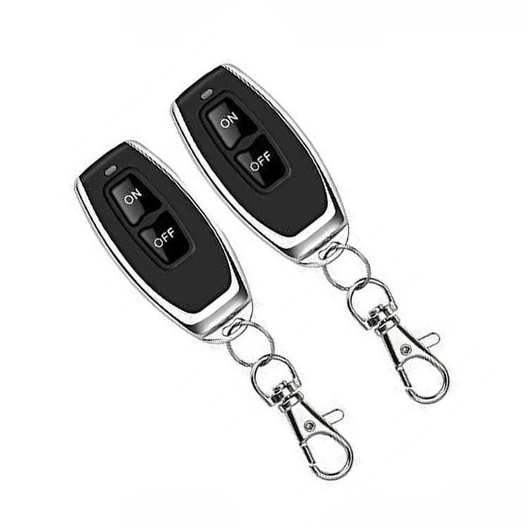 2-button 1527/2240 Learning Code Smart Home 433MHz Radio Frequency Remote Control for Door Lock / Home Appliances / Car Alarm