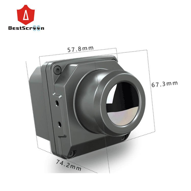 Vehicle Mounted 640X480 25mm Lens Thermal Imaging Camera Avoiding Collusion System