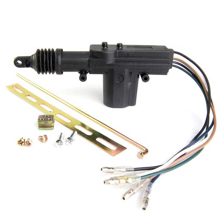Universal DC 360 Degree Rotation Car Central Locking 2 Wire 12V Plastic Door Lock Actuator