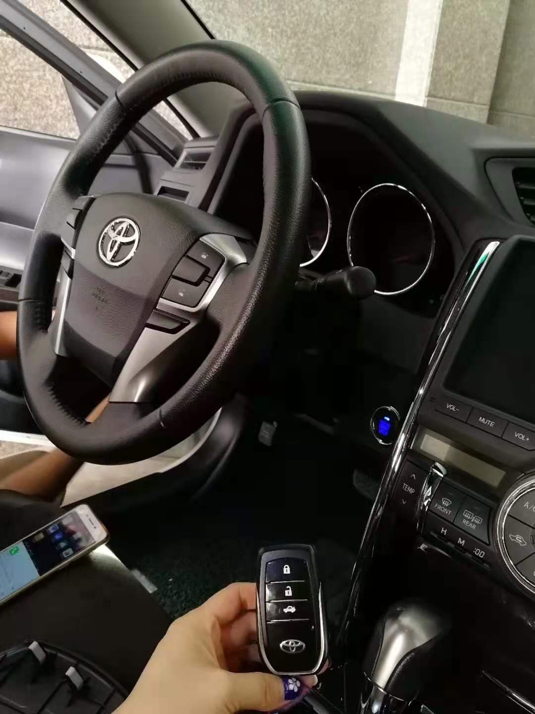 Auto Central Car Locking System Canbus Remote Start Security Car Alarm Anti Theft Keyless Go Engine Start