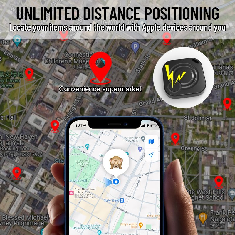 Find My Tag Remote Anti Lost Alarm Key Finder Smart Luggage Wallet Car Phone Wireless Key Finder