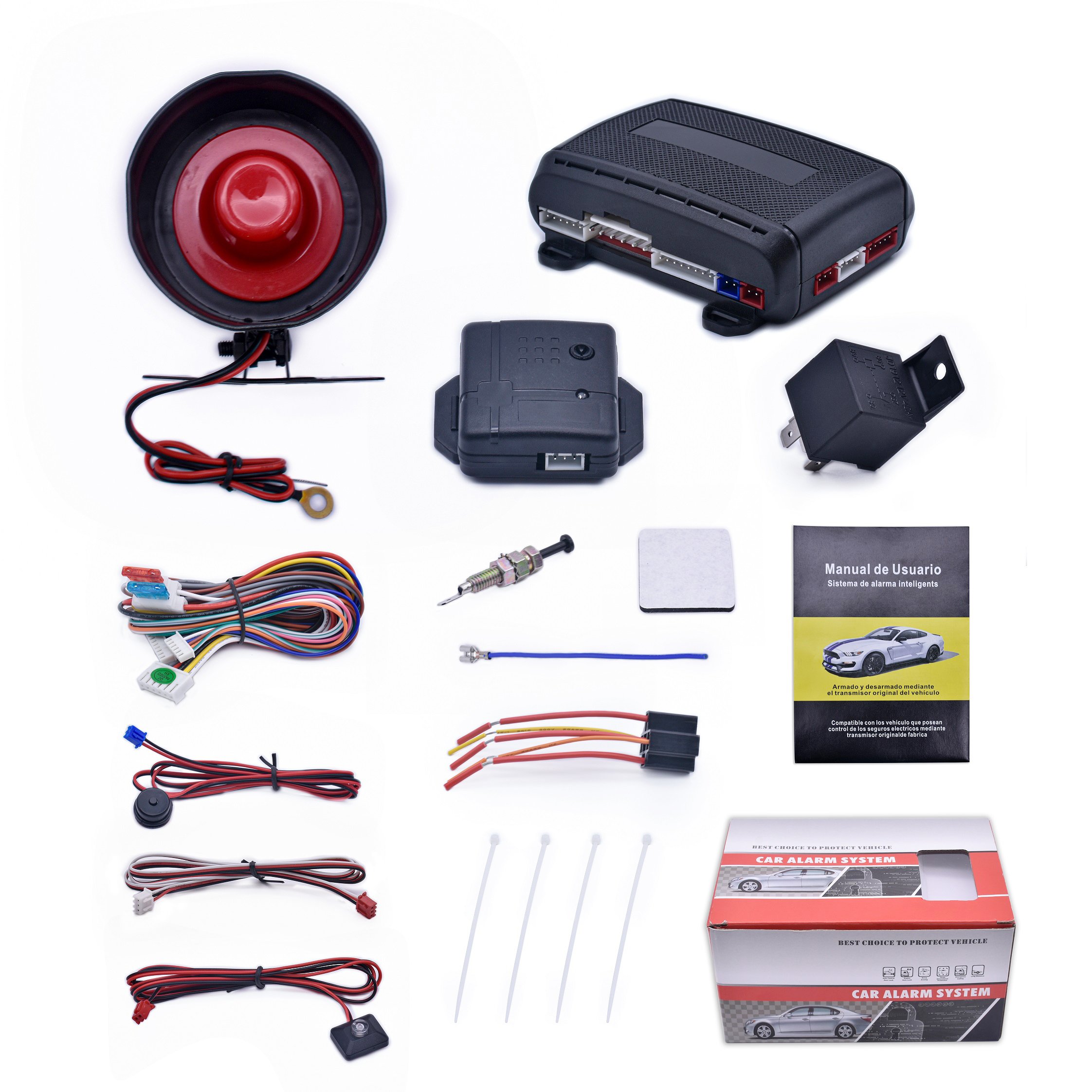 Original Remote Control Car Alarm System Anti-hijacking OEM Car Alarm