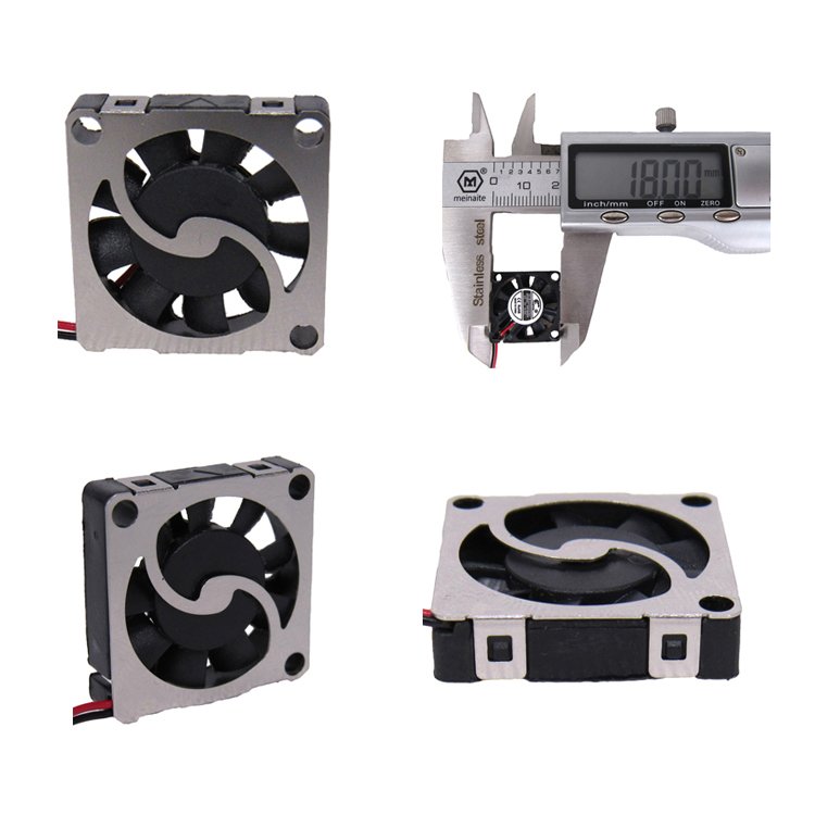 1804 Fan 3.3v 5v DC Brushless Axial Cooling Fan 18x18x04mm Micro Exhaust Fan for Precision Instrument/Mini Projector