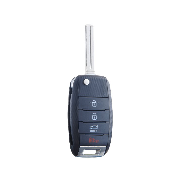 Codigo Fijo Fixed Code Remote Control 370mhz with Flip Knife Smart Car Key Fob Remote Key for Nemesis Genius Car Alarm System