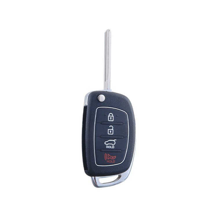 Codigo Fijo Fixed Code Remote Control 370mhz with Flip Knife Smart Car Key Fob Remote Key for Nemesis Genius Car Alarm System