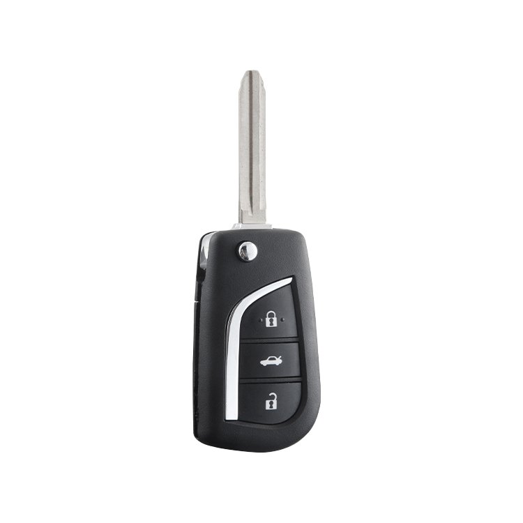 Codigo Fijo Fixed Code Remote Control 370mhz with Flip Knife Smart Car Key Fob Remote Key for Nemesis Genius Car Alarm System