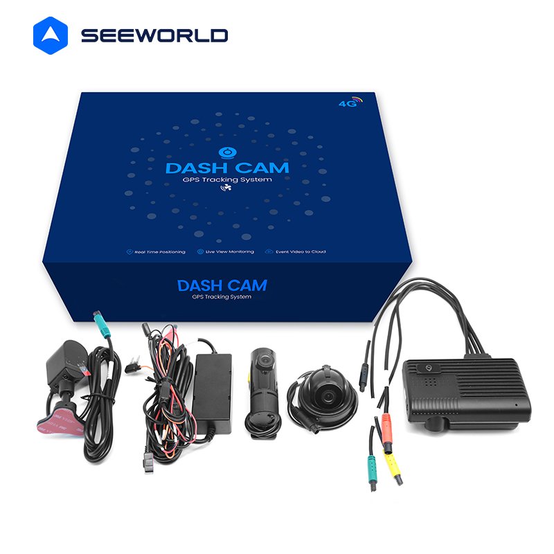 SEEWORLD Factory Price Anti Fatigue DSM Dashcam ADAS Wifi GPS and Alarm Live Tracking 4G Sim