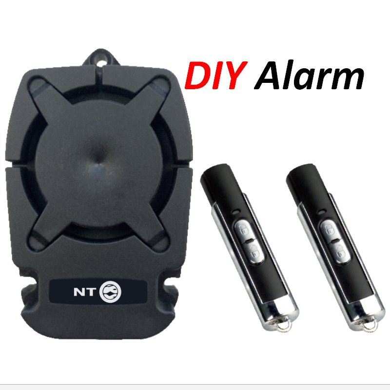 NTO High Quality Easy Install 12V One Way Car Alarm System Vibration Diy Alarms Car Accessories