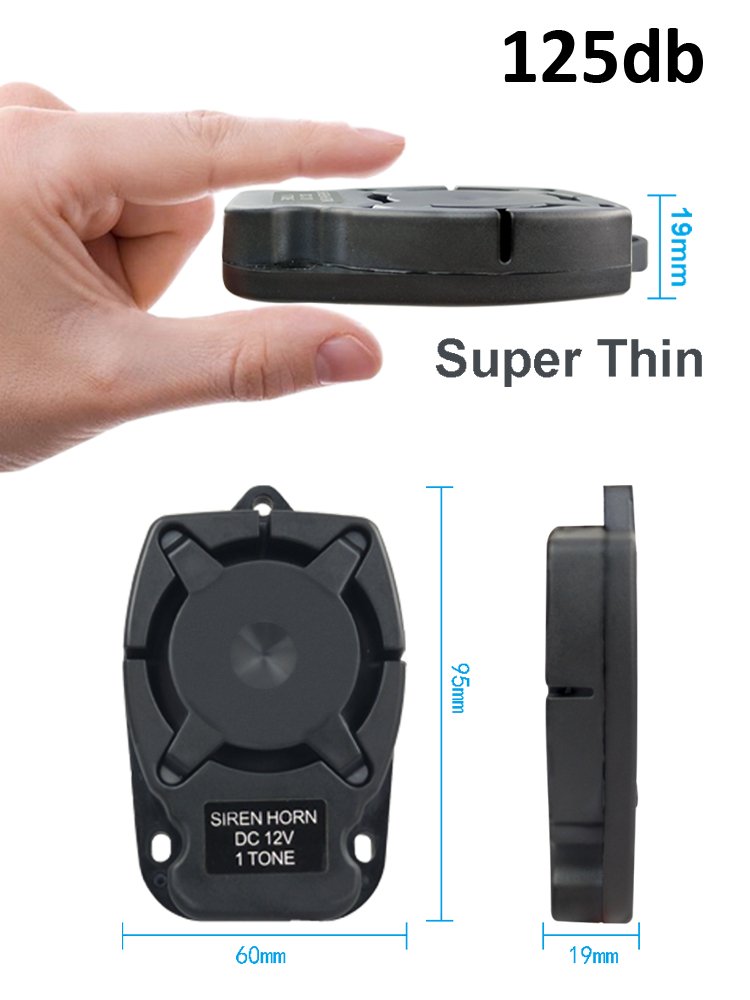 NTO High Quality Easy Install 12V One Way Car Alarm System Vibration Diy Alarms Car Accessories