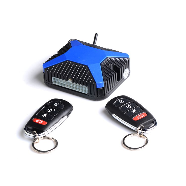 Car Alarm Security System One Way 370 mhz Frequency Remote Control Car Alarm System Hot in South America Market