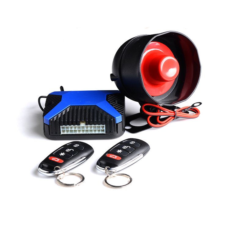 Car Alarm Security System One Way 370 mhz Frequency Remote Control Car Alarm System Hot in South America Market