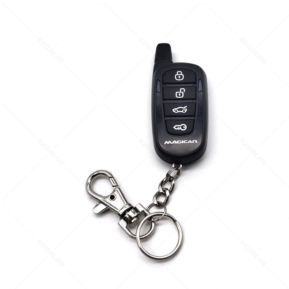 LCD Car Remote Starter Timer Engine Start Shock Sensor 2 Way Car Alarm 907 for Magicar