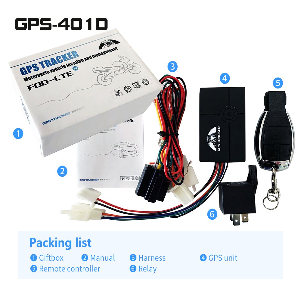 4G Car Gps tracker Gps 401D spy Equipment with Cut Engine Shock Alarm and Mobile APP GPS Tracking Device
