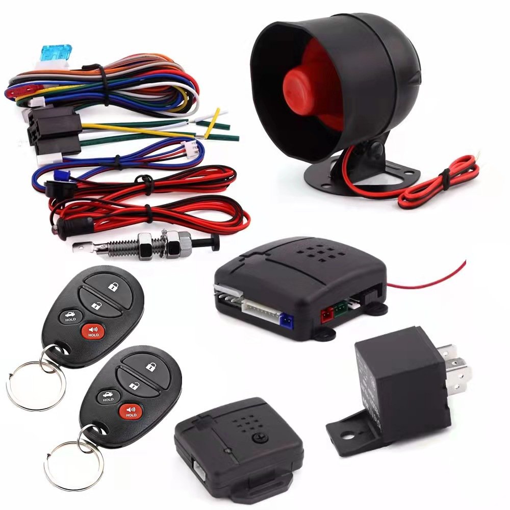 Rfid Immobilizer One Way Car Alarm Smart Phone Remote Engine Start Stop Auto Alarm System Car