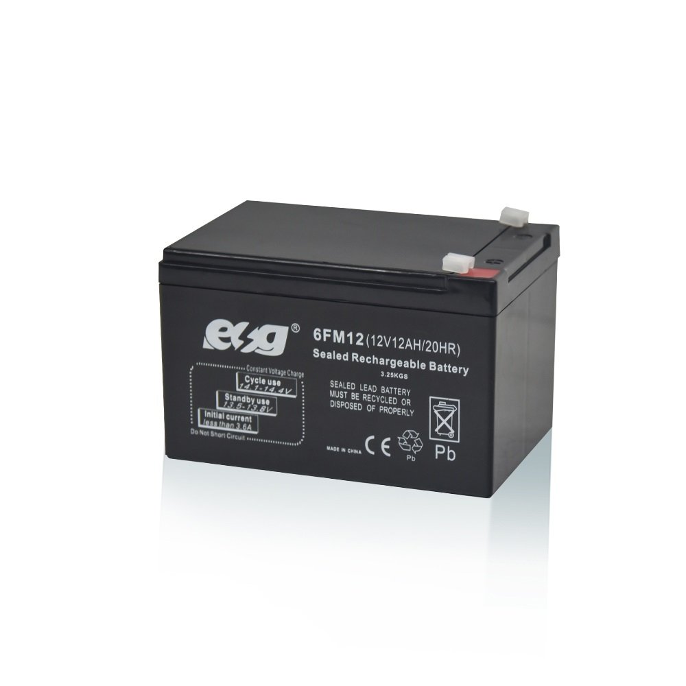 ESG OEM Popular New Producing Hot Selling Vrla Agm 12v 9ah 12ah 20ah Solar Ups Battery