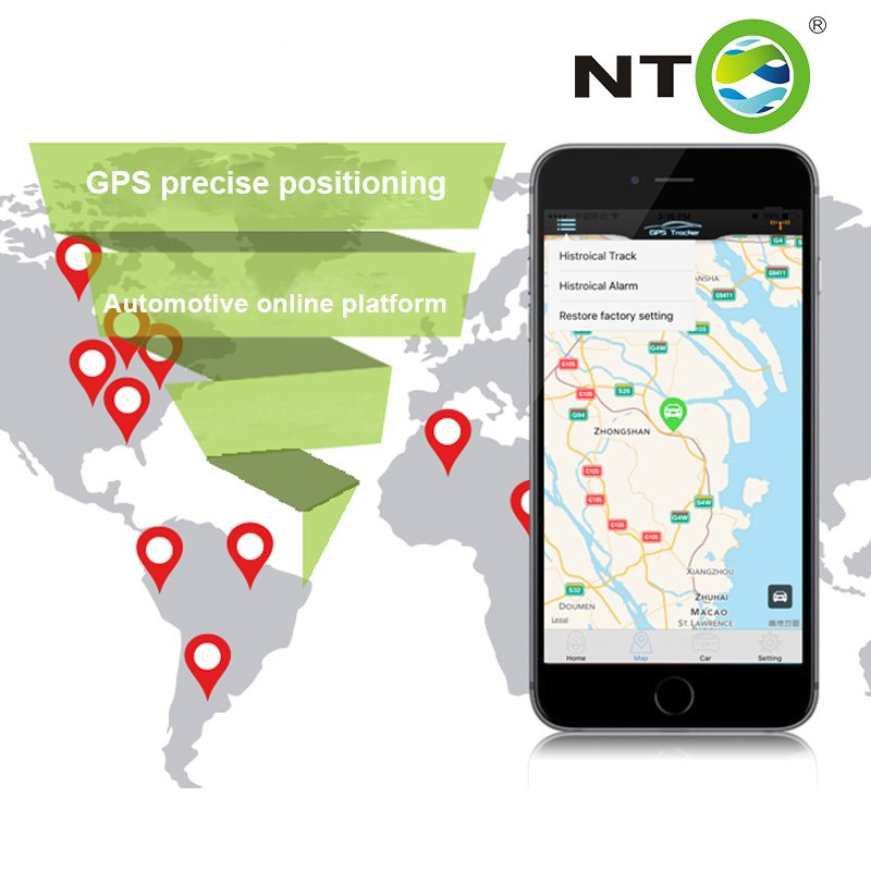 NTO High Quality Anti Lost Gps Tracking Smart Universal App Control Engine Start Security Car Alarm System