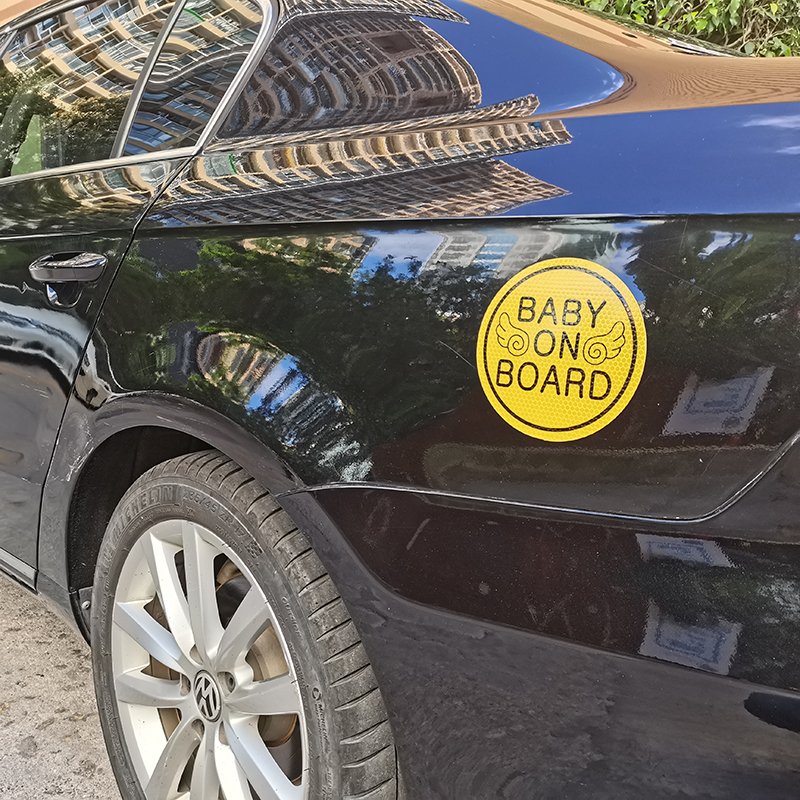 Custom Outdoor Safety Student Driver Reflective Car Magnetic Signs Sticker for Beginner