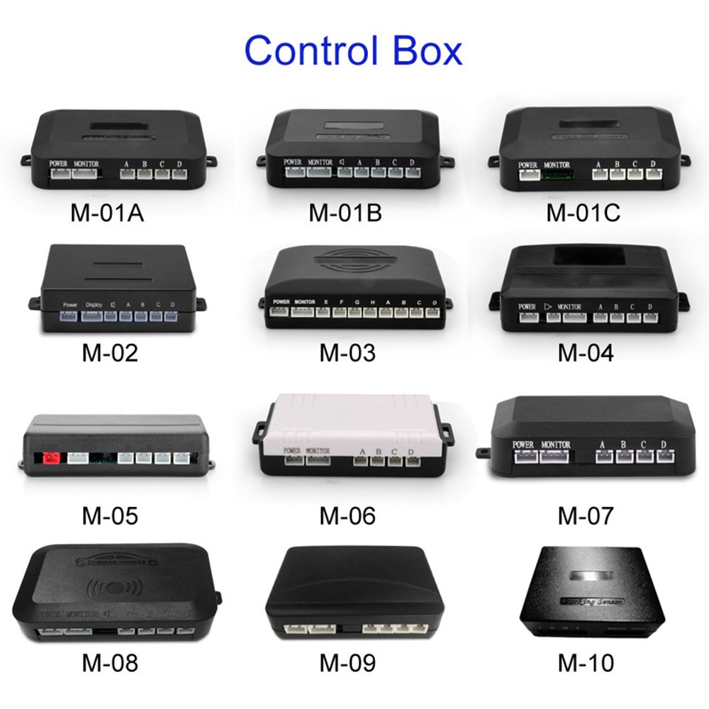 Colorful LED Display Car Back Parking Sensor with 4pc S-06 Sensor