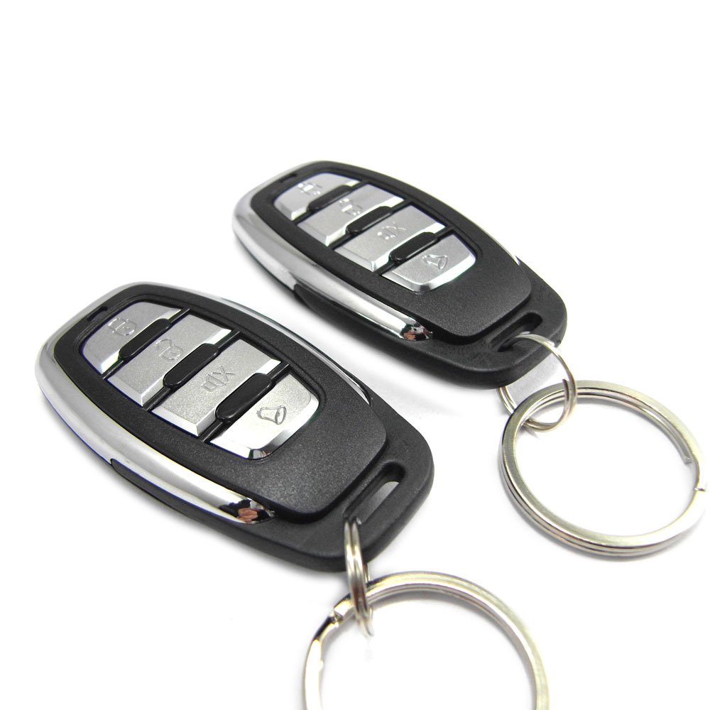 Universal Vehicle Anti-Hijack Security System One Way Remote Control 12V Anti-Theft Function Car Alarm System Security