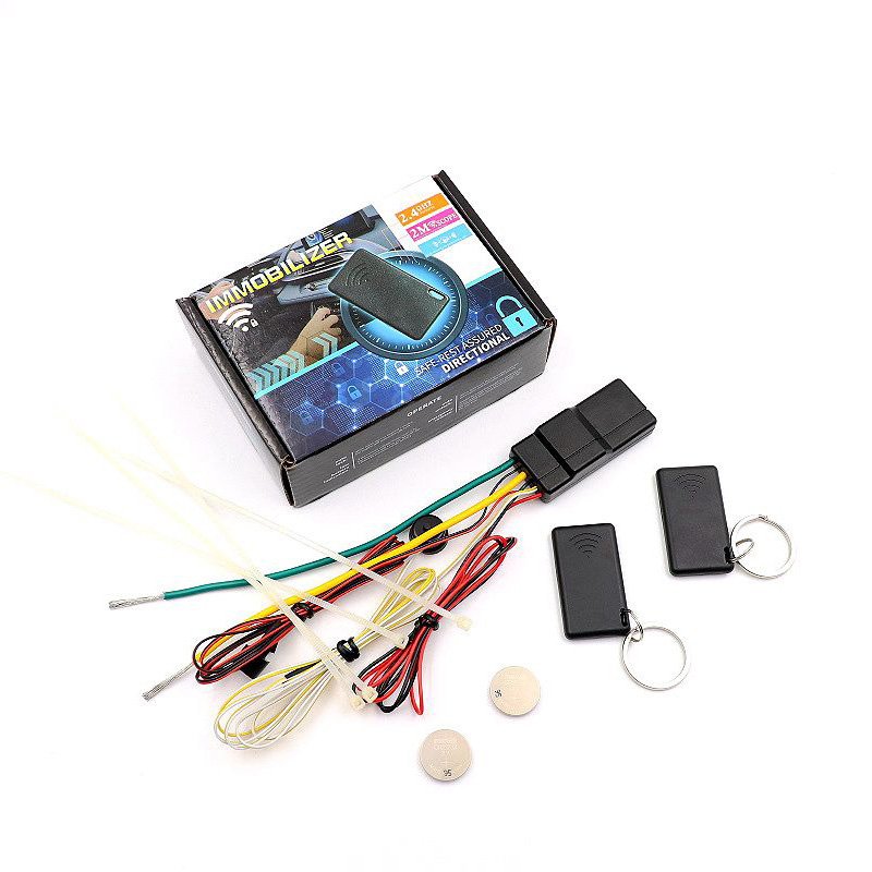 NTO 2.4G RFID Relay Car Immobilizer Cut Off Engine Mini Hidden Programmer Tool Bypass Module Anti Theft Car Alarma System OBD