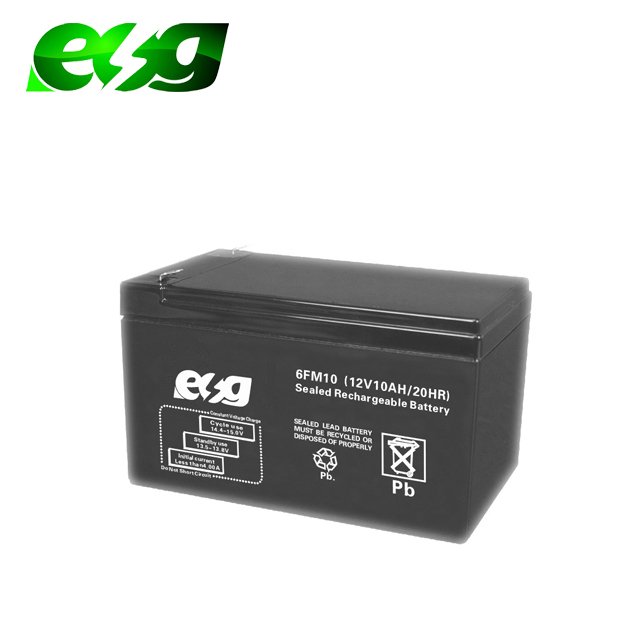 ESG 12V7AH Rechargeable AGM Battery Long Life Maintenance Free Lead Acid China Battery for UPS Capacities 7AH 12AH 100AH 200AH