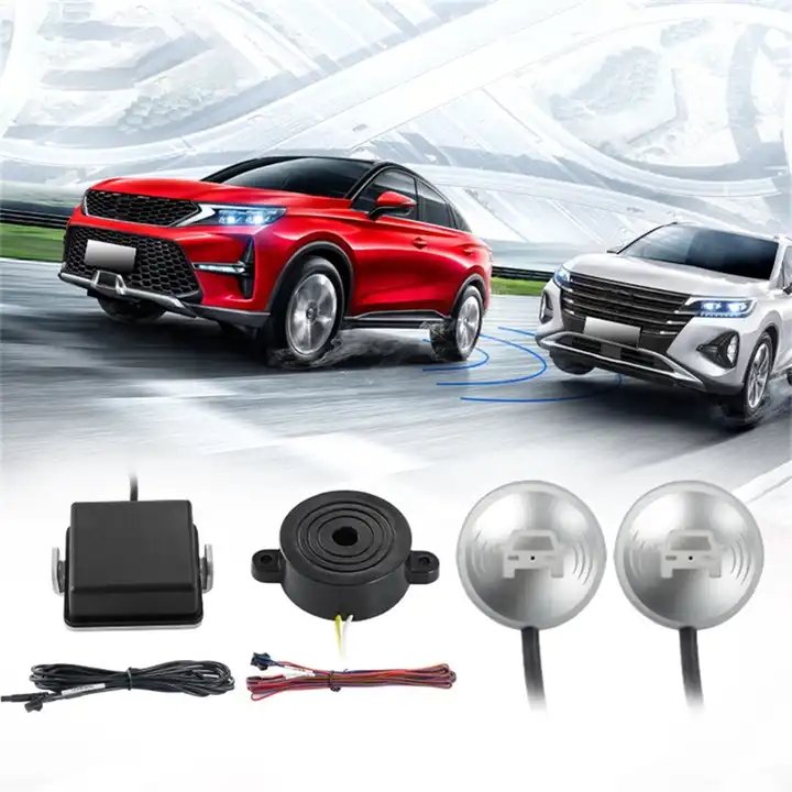 Car BSD Blind Spot Detecting BSM System Driving Aid Warning Alarm and Flash Assist System Cross Traffic Alert Safety Helper