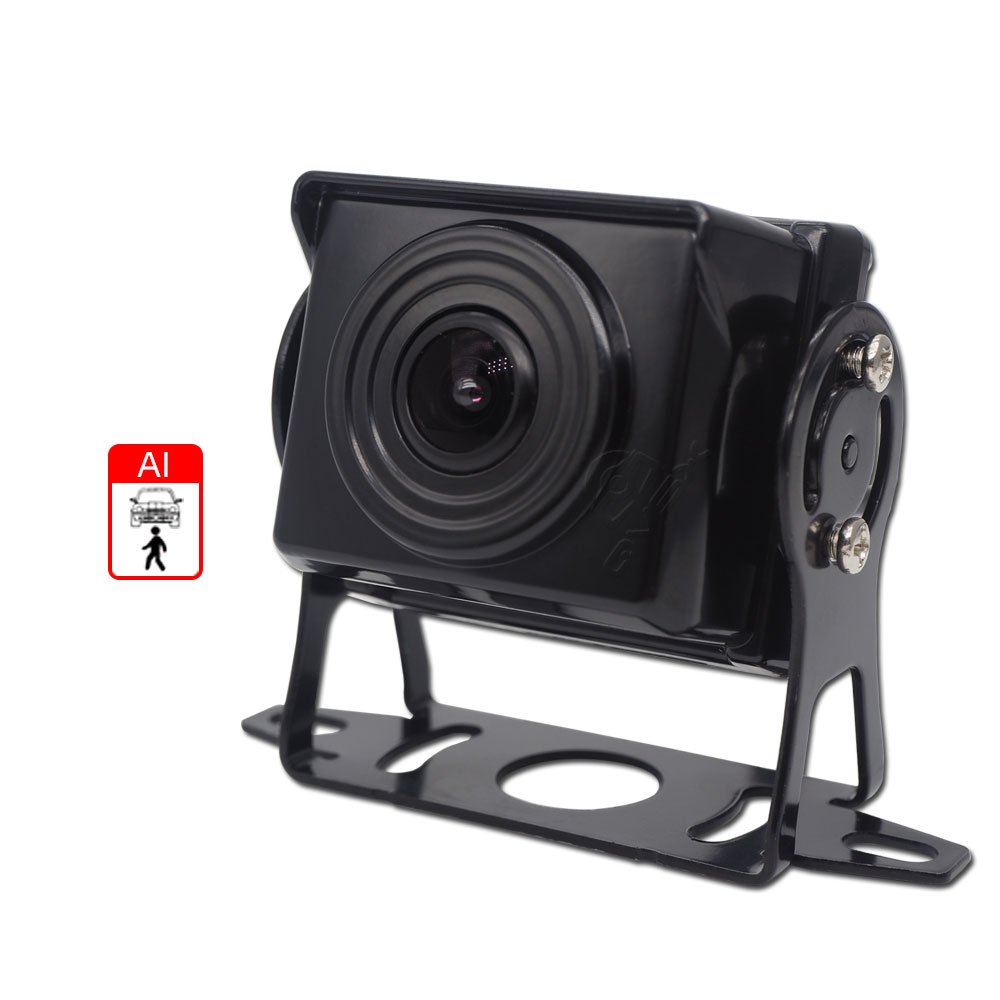 1080p Smart AI Blind Spot Detection Rear View Camera with Pedestrian Vehicle Voice Alarm Safety Driving Monitoring System