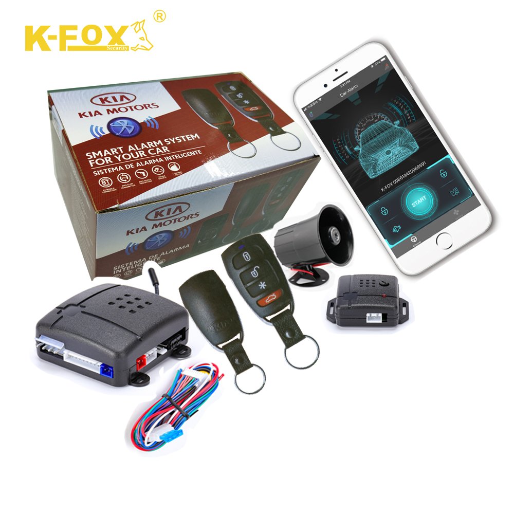 One Way Car Alarm System Remote Control Starter Alarms Security Sistemas De Seguridad Alarmas Para Autos Alarma Vehiculo