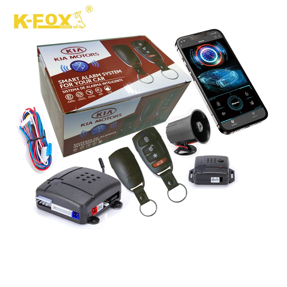 One Way Car Alarm System Remote Control Starter Alarms Security Sistemas De Seguridad Alarmas Para Autos Alarma Vehiculo