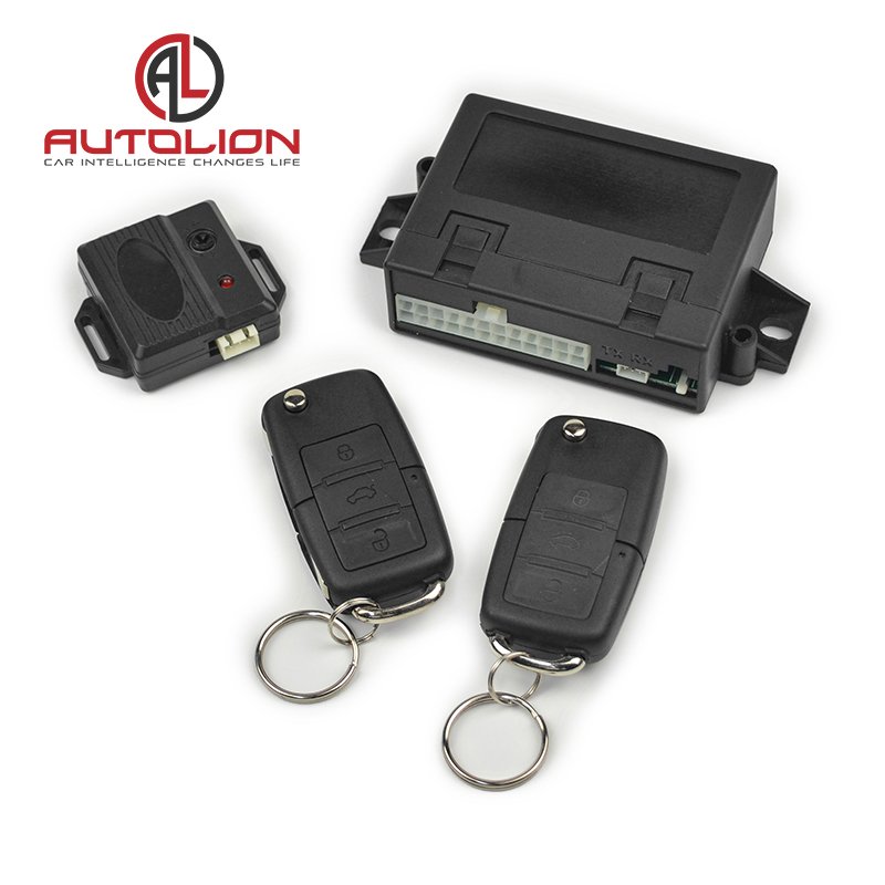 European Market Hot Model One Way Car Alarm With Flip Keys Universal Car Security System