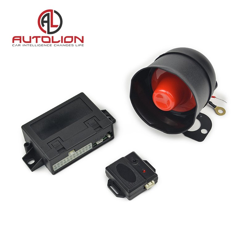 European Market Hot Model One Way Car Alarm With Flip Keys Universal Car Security System