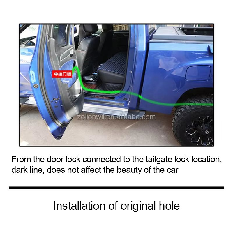 Zolionwil Pickups Automatic Tailgate Lock Car Door Central Locking for Ford Ranger