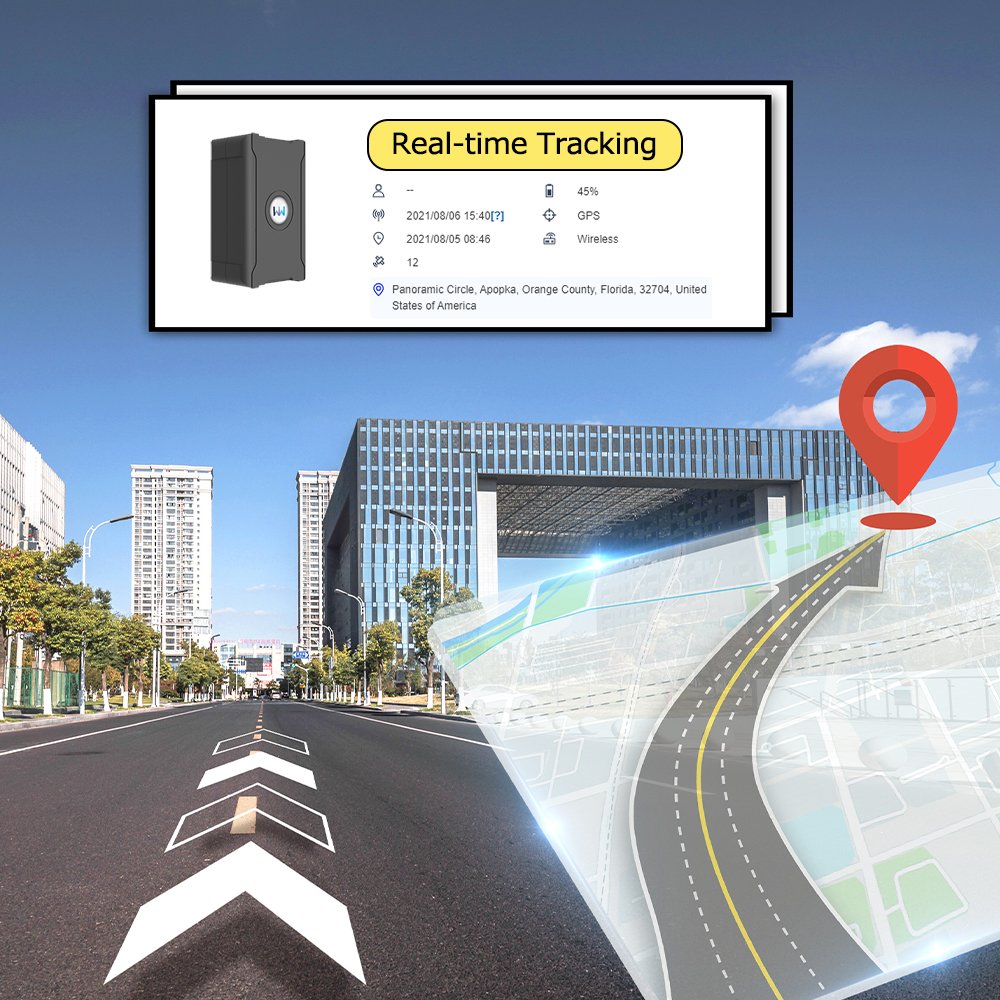 Strong Magnet Wireless Small GPS Tracking Device With Battery Android System Management Software Removable Alarm Gps tracker