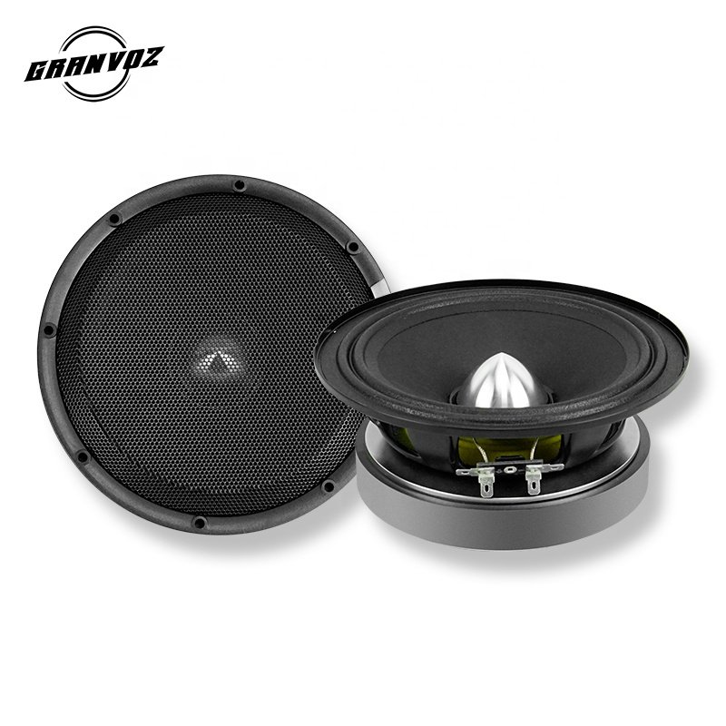 300W RMS Power 4 Ohm kapton Voice Coil Metal Basket Aluminum Bullet 6.5 Inch Midrange Car Speaker