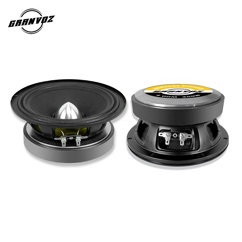 300W RMS Power 4 Ohm kapton Voice Coil Metal Basket Aluminum Bullet 6.5 Inch Midrange Car Speaker