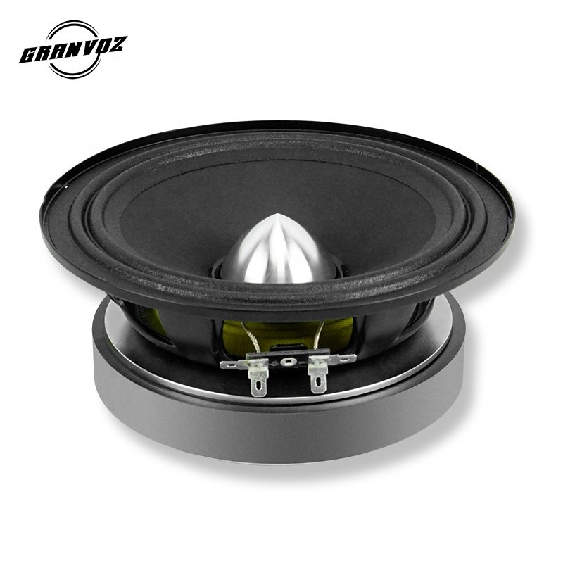 300W RMS Power 4 Ohm kapton Voice Coil Metal Basket Aluminum Bullet 6.5 Inch Midrange Car Speaker