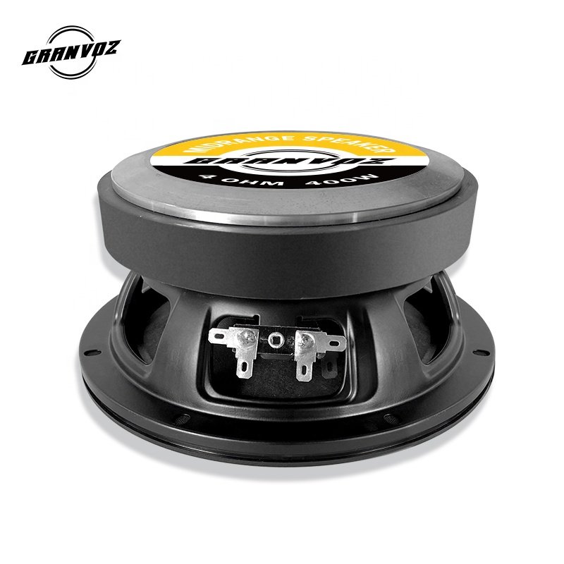 300W RMS Power 4 Ohm kapton Voice Coil Metal Basket Aluminum Bullet 6.5 Inch Midrange Car Speaker