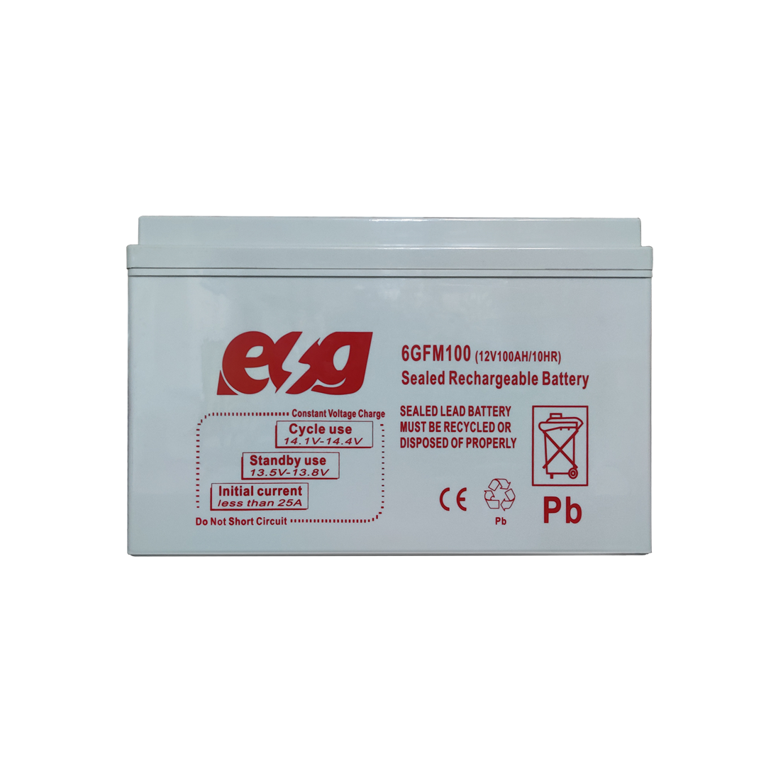 ESG High Capacity 12V 200AH Gel Solar Battery 180AH Sealed Electric Power Systems AGM Technology UPS and Lighting Application