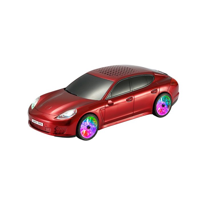 NEW Designs Promotional Gift WS-599 Panamera Car Shape Portable Home FM Radio BT Speaker
