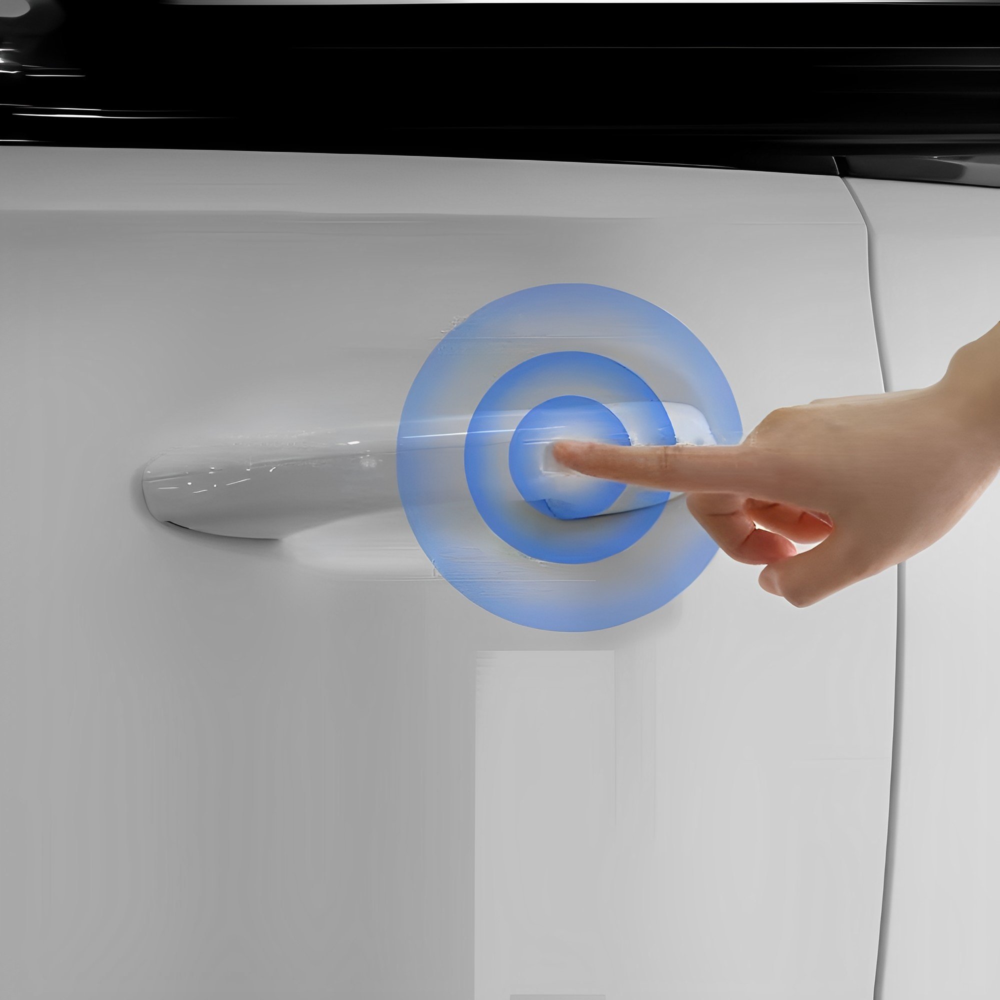 For 2023-2024 C W206 GLC X254 PKE Keyless Go Comfort Access System 2 Handle No Need Programmer Use Original Key Color Code 992