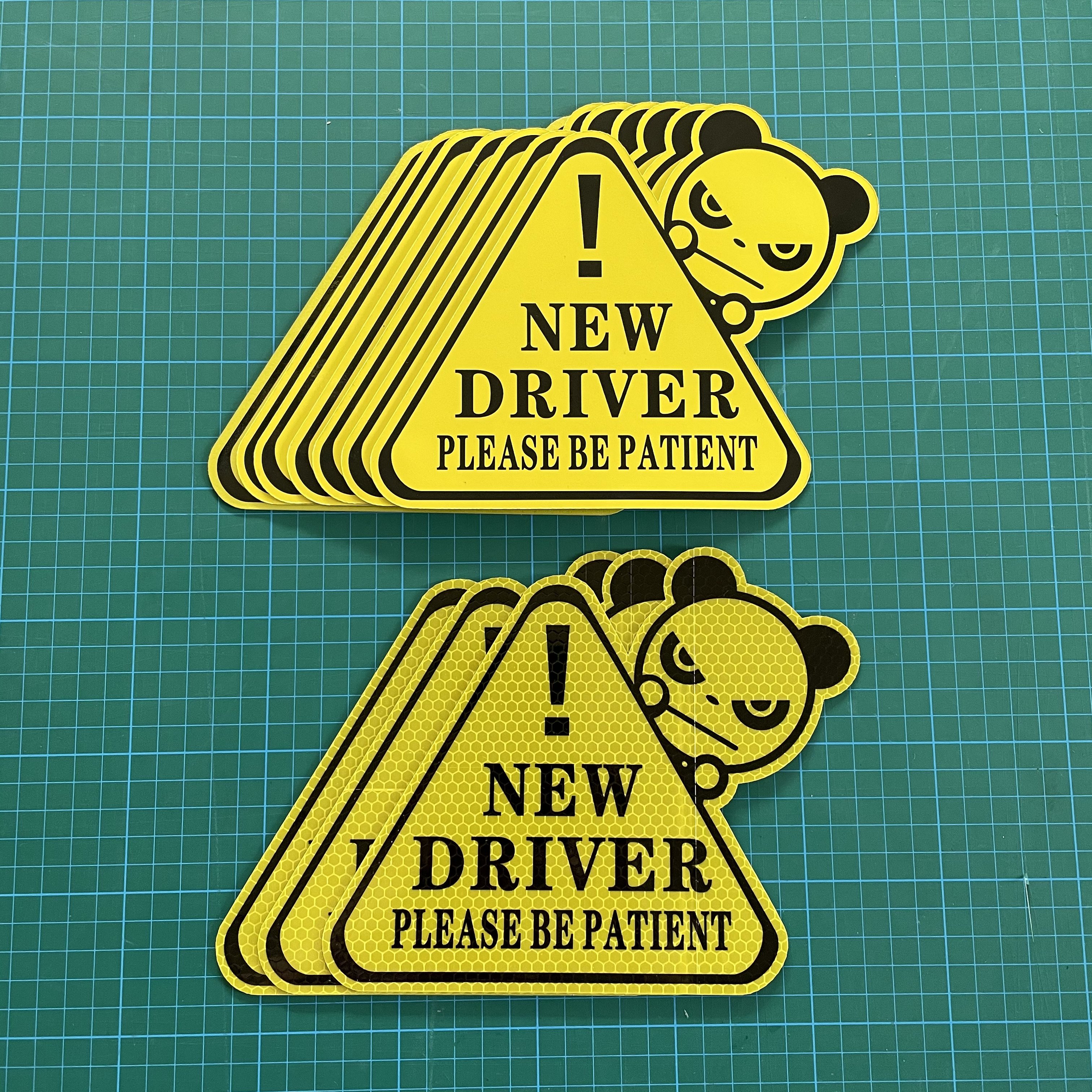 Student Driver Magnet Safety Sign Vehicle Bumper Magnet / Car Reflective Vehicle Sign Sticker Bumper for New Driver
